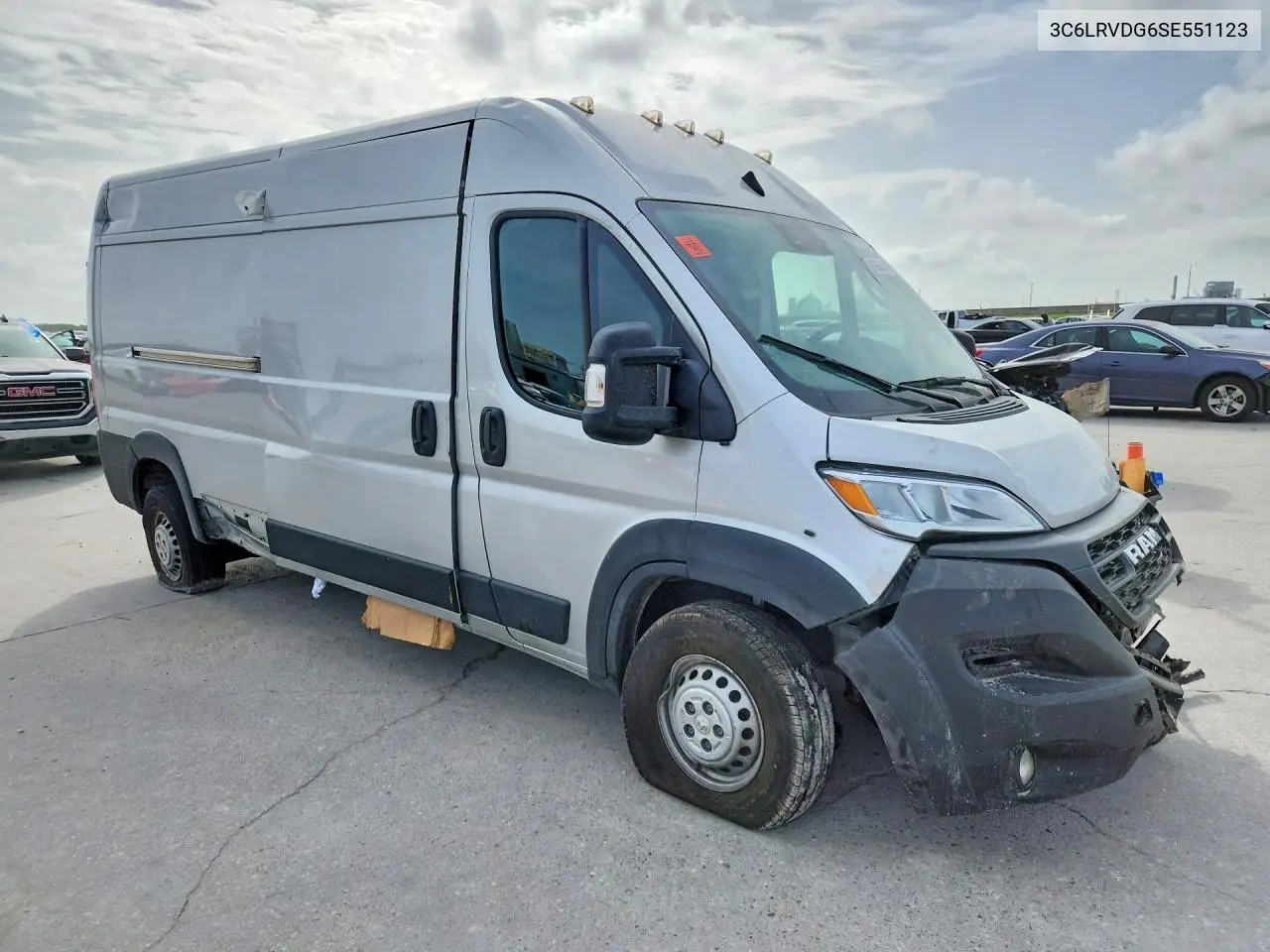2025 Ram Promaster 2500 2500 High VIN: 3C6LRVDG6SE551123 Lot: 61605346