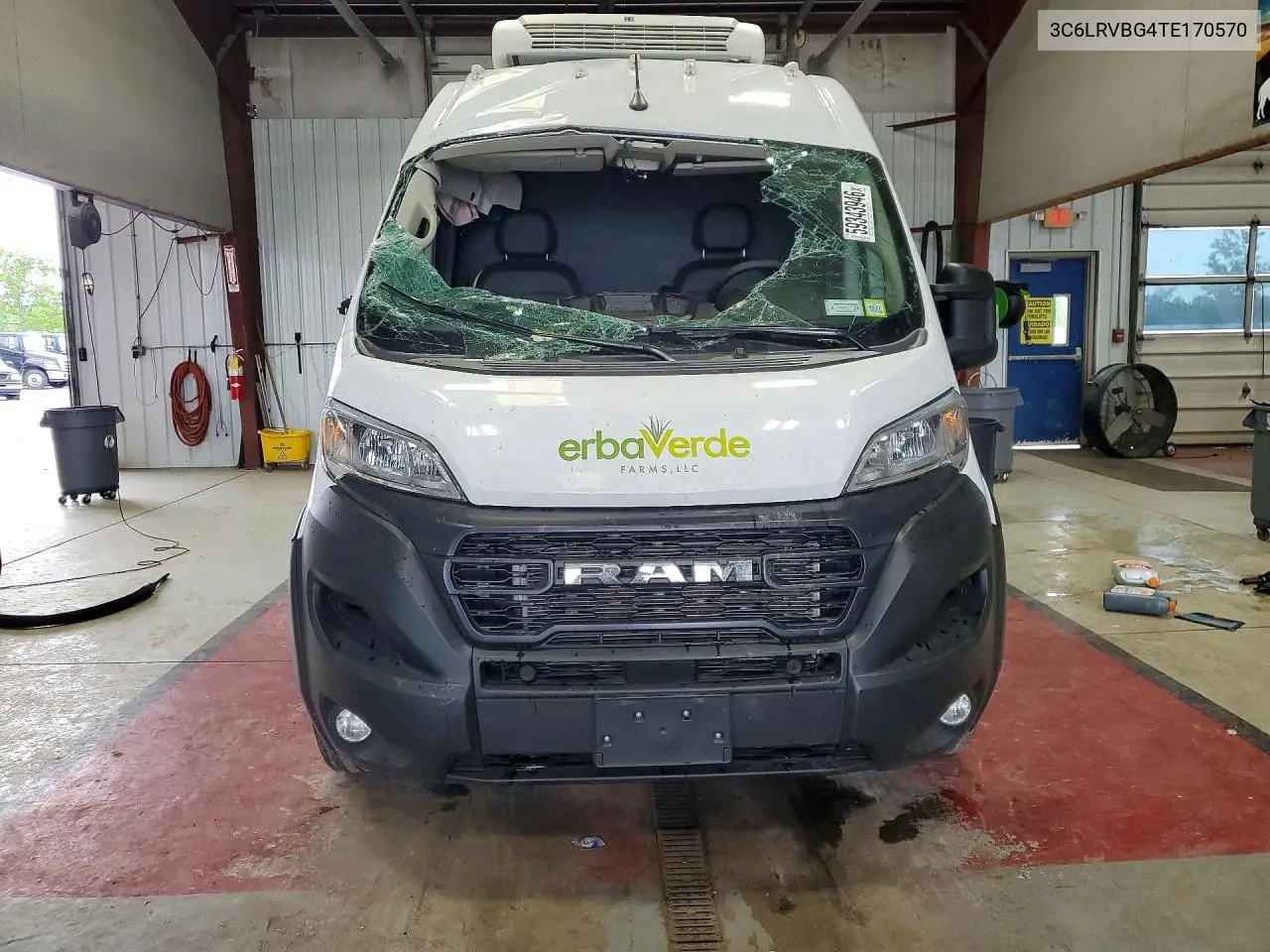 2026 Ram Promaster 1500 1500 High VIN: 3C6LRVBG4TE170570 Lot: 59343946