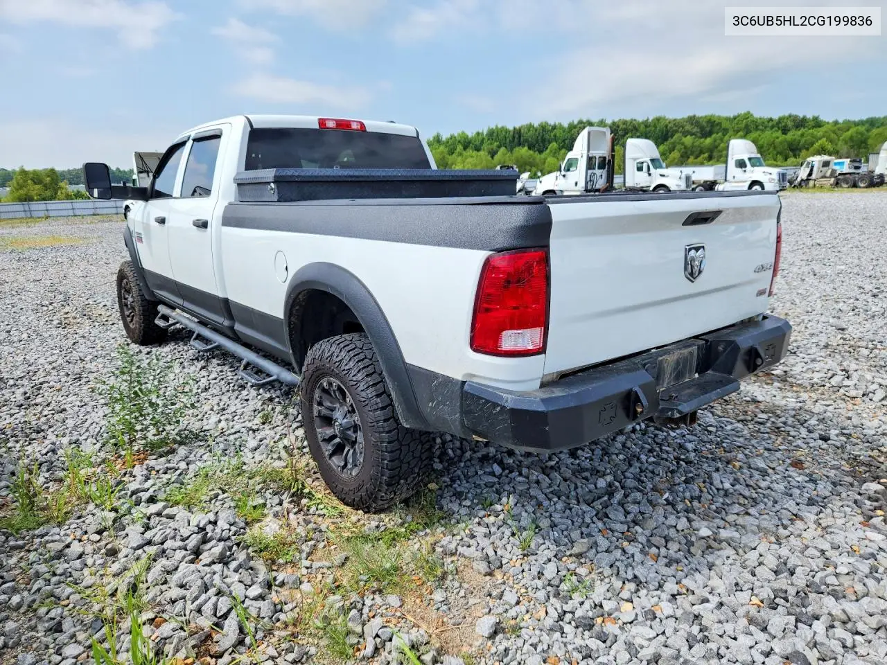2012 Ram 2500 VIN: 3C6UB5HL2CG199836 Lot: 61445936