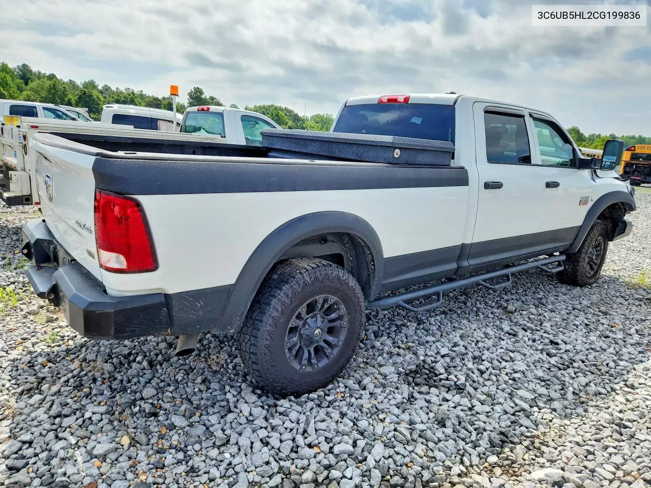 2012 Ram 2500 VIN: 3C6UB5HL2CG199836 Lot: 61445936