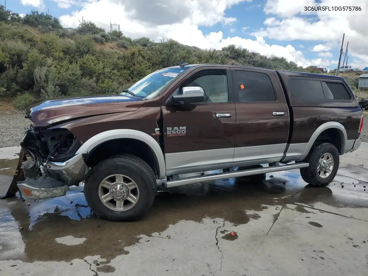 2013 Ram 2500 Laramie VIN: 3C6UR5FL1DG575786 Lot: 56751775