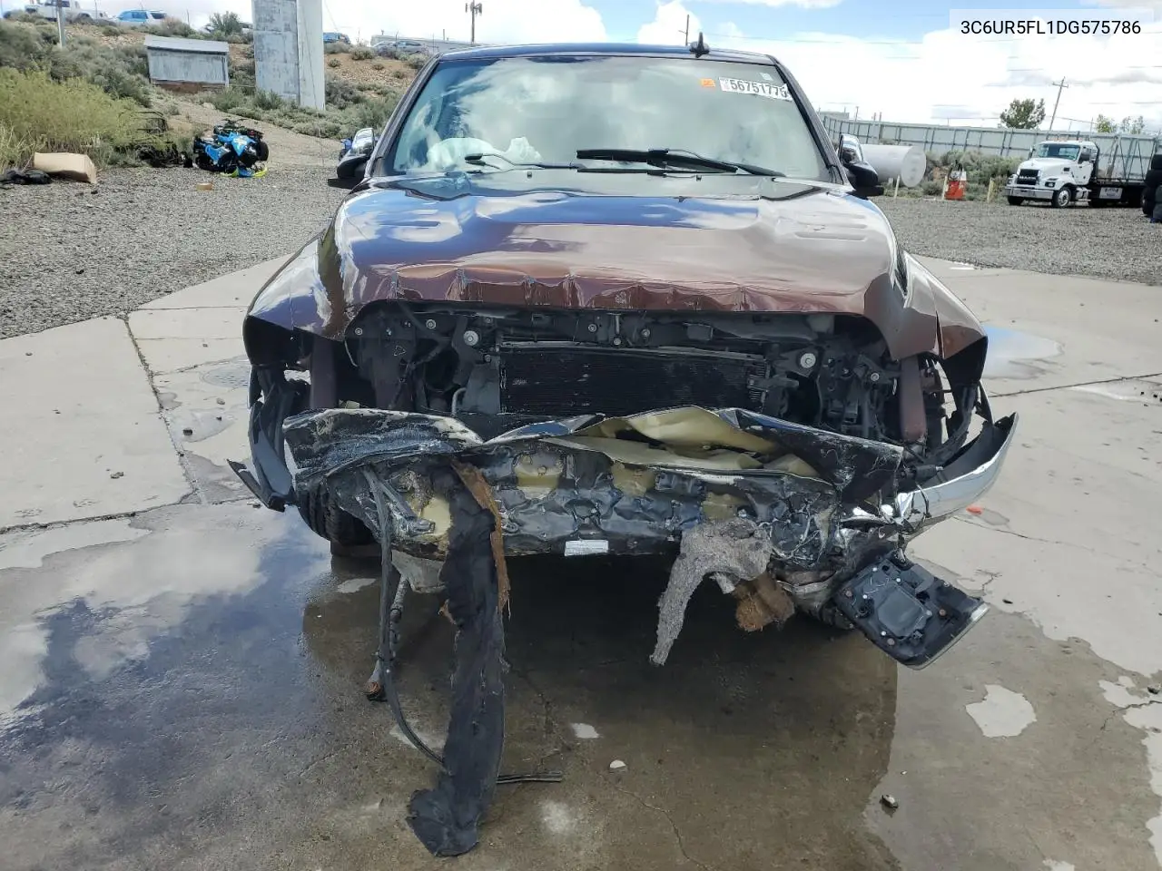 2013 Ram 2500 Laramie VIN: 3C6UR5FL1DG575786 Lot: 56751775