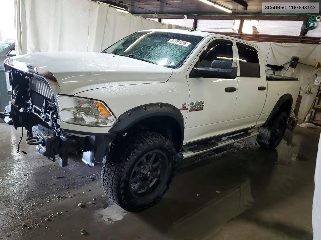 2013 Ram 2500 St VIN: 3C6UR5CL2DG598143 Lot: 59991286