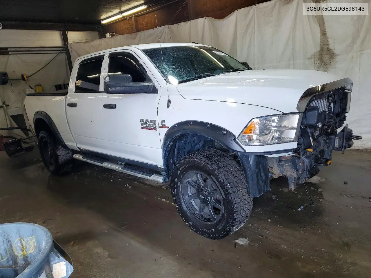 2013 Ram 2500 St VIN: 3C6UR5CL2DG598143 Lot: 59991286