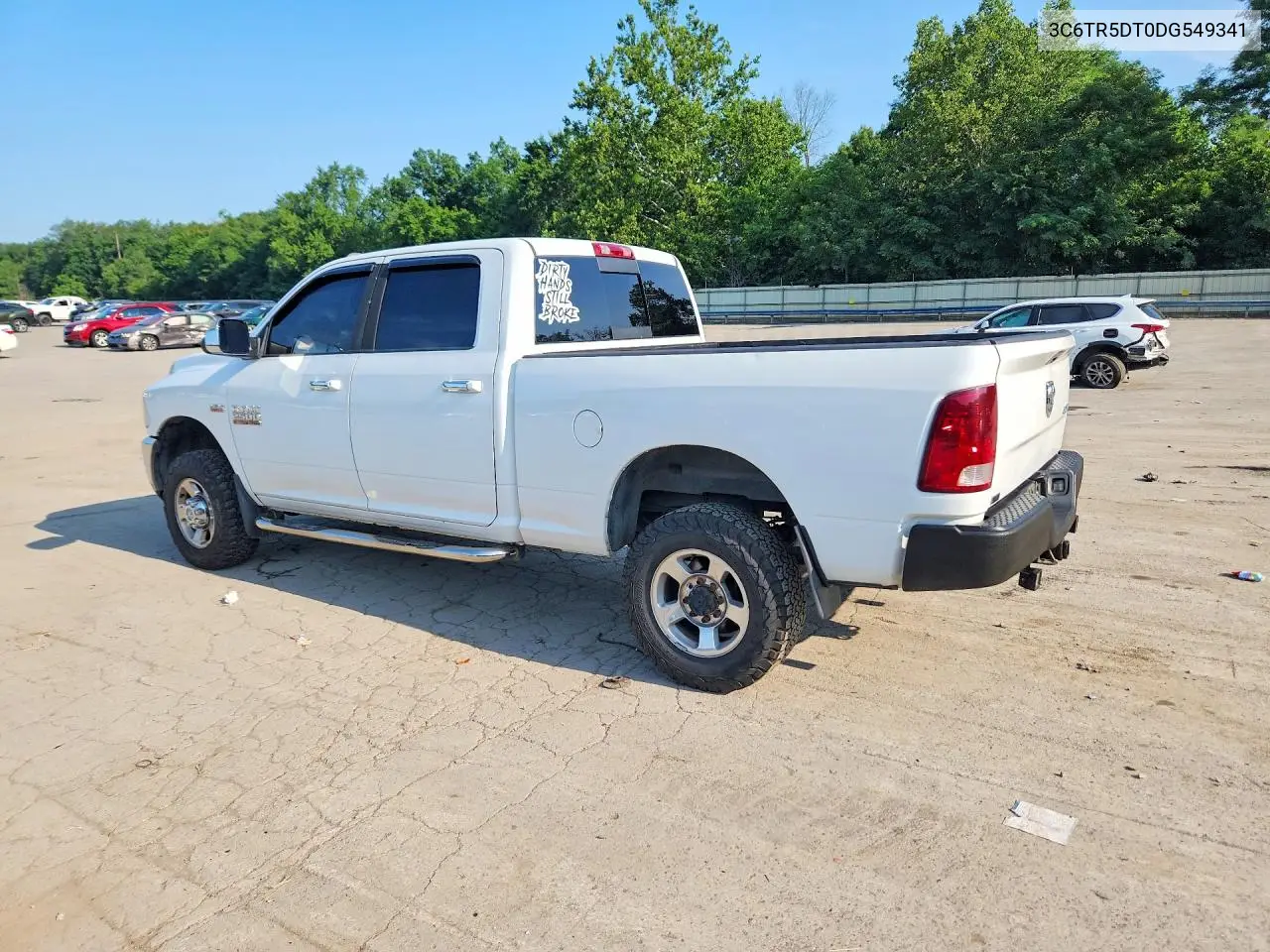 2013 Ram 2500 Slt VIN: 3C6TR5DT0DG549341 Lot: 60830376