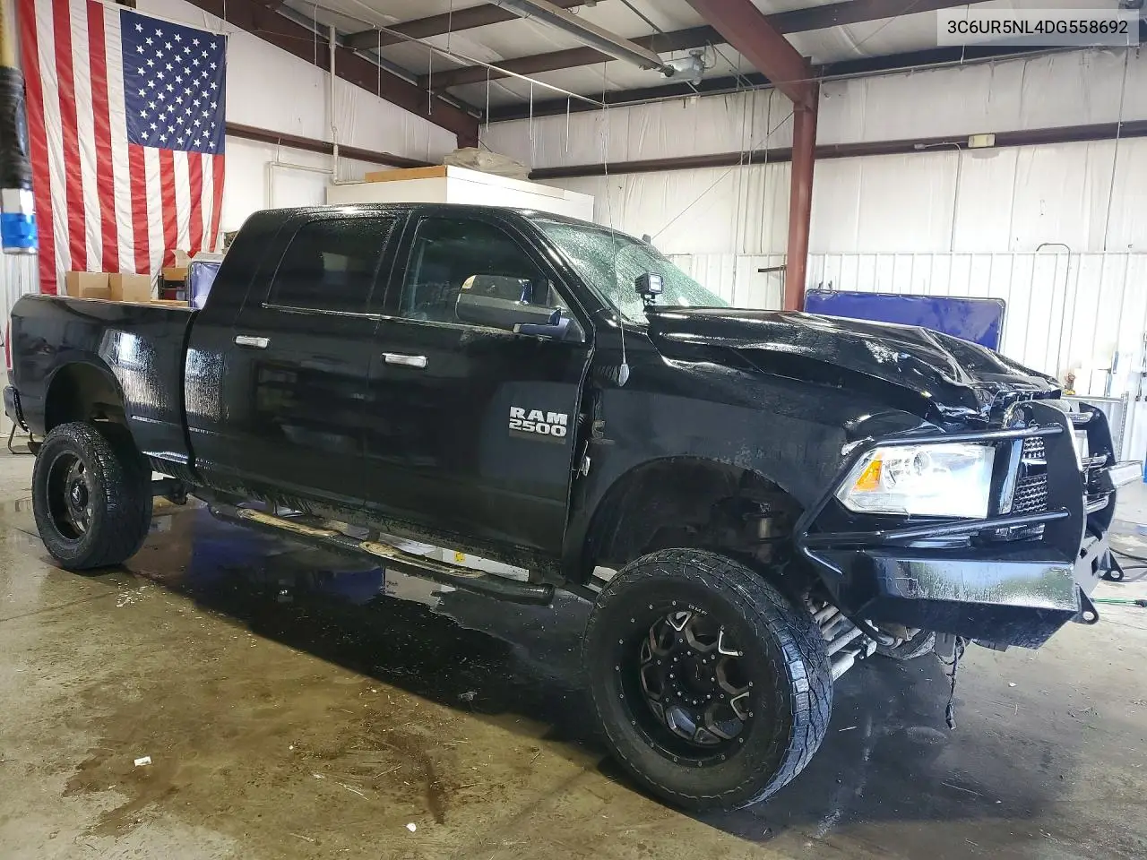 2013 Ram 2500 Laramie VIN: 3C6UR5NL4DG558692 Lot: 61387856
