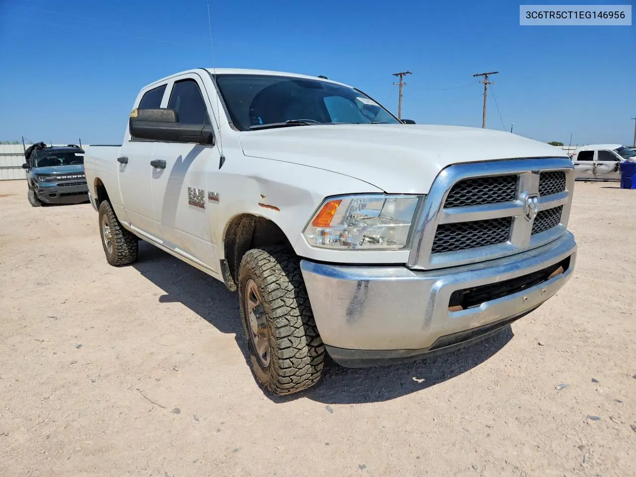 2014 Ram 2500 St VIN: 3C6TR5CT1EG146956 Lot: 60385236