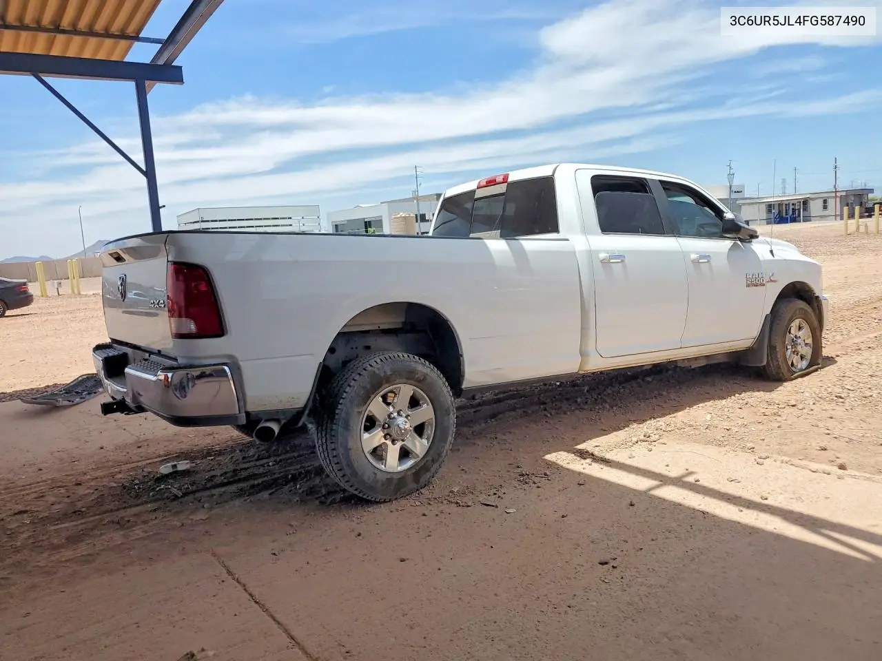 2015 Ram 2500 Slt VIN: 3C6UR5JL4FG587490 Lot: 56287586