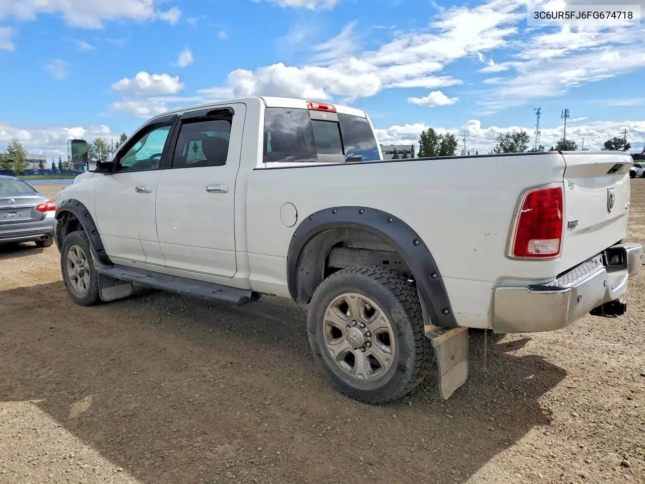 2015 Ram 2500 Laramie VIN: 3C6UR5FJ6FG674718 Lot: 58569726