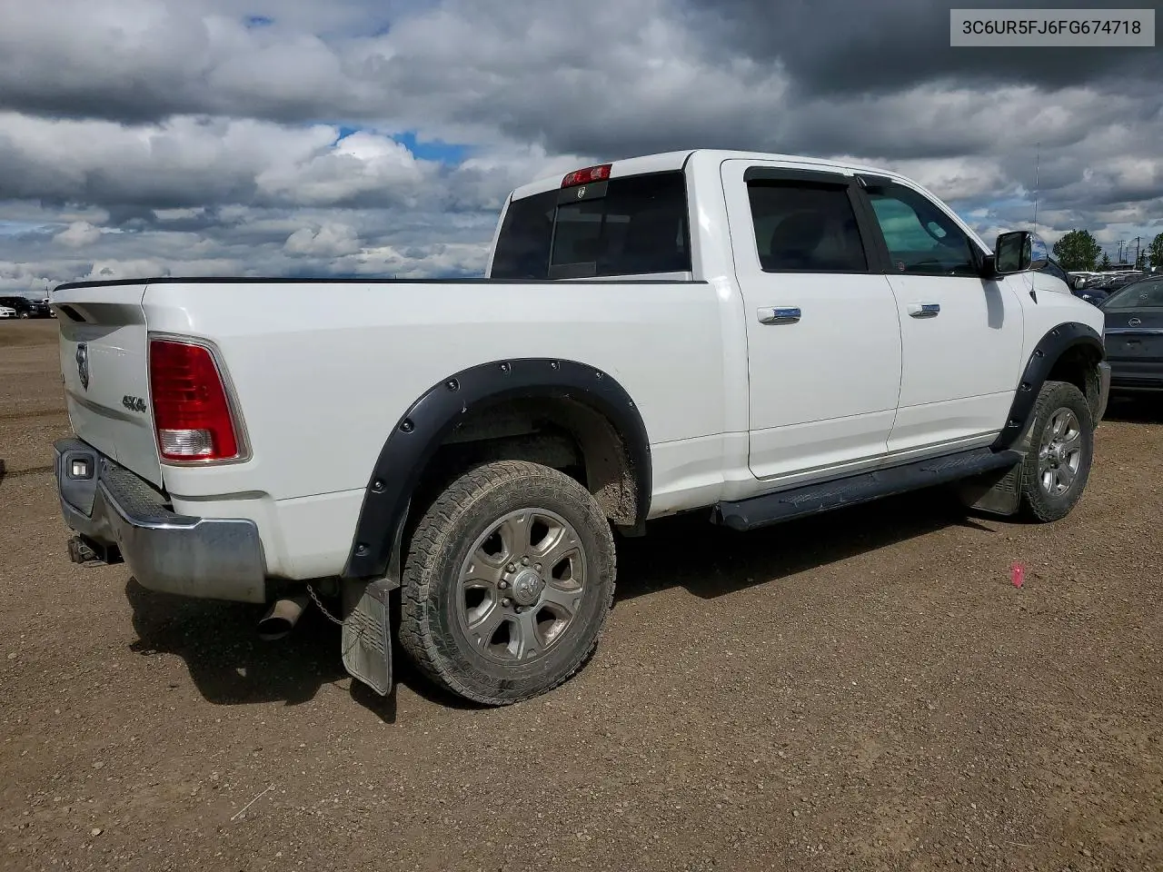 2015 Ram 2500 Laramie VIN: 3C6UR5FJ6FG674718 Lot: 58569726