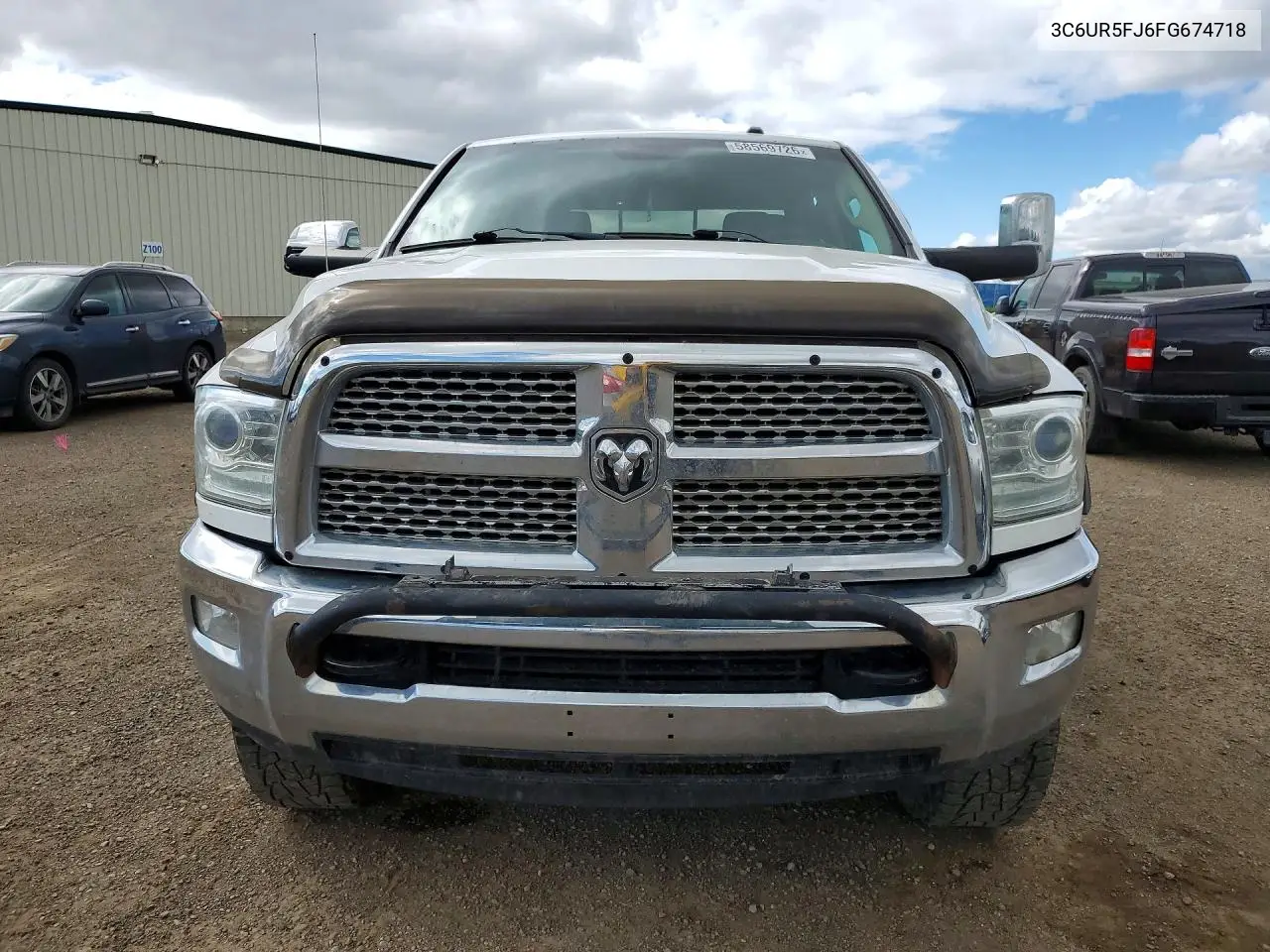 2015 Ram 2500 Laramie VIN: 3C6UR5FJ6FG674718 Lot: 58569726
