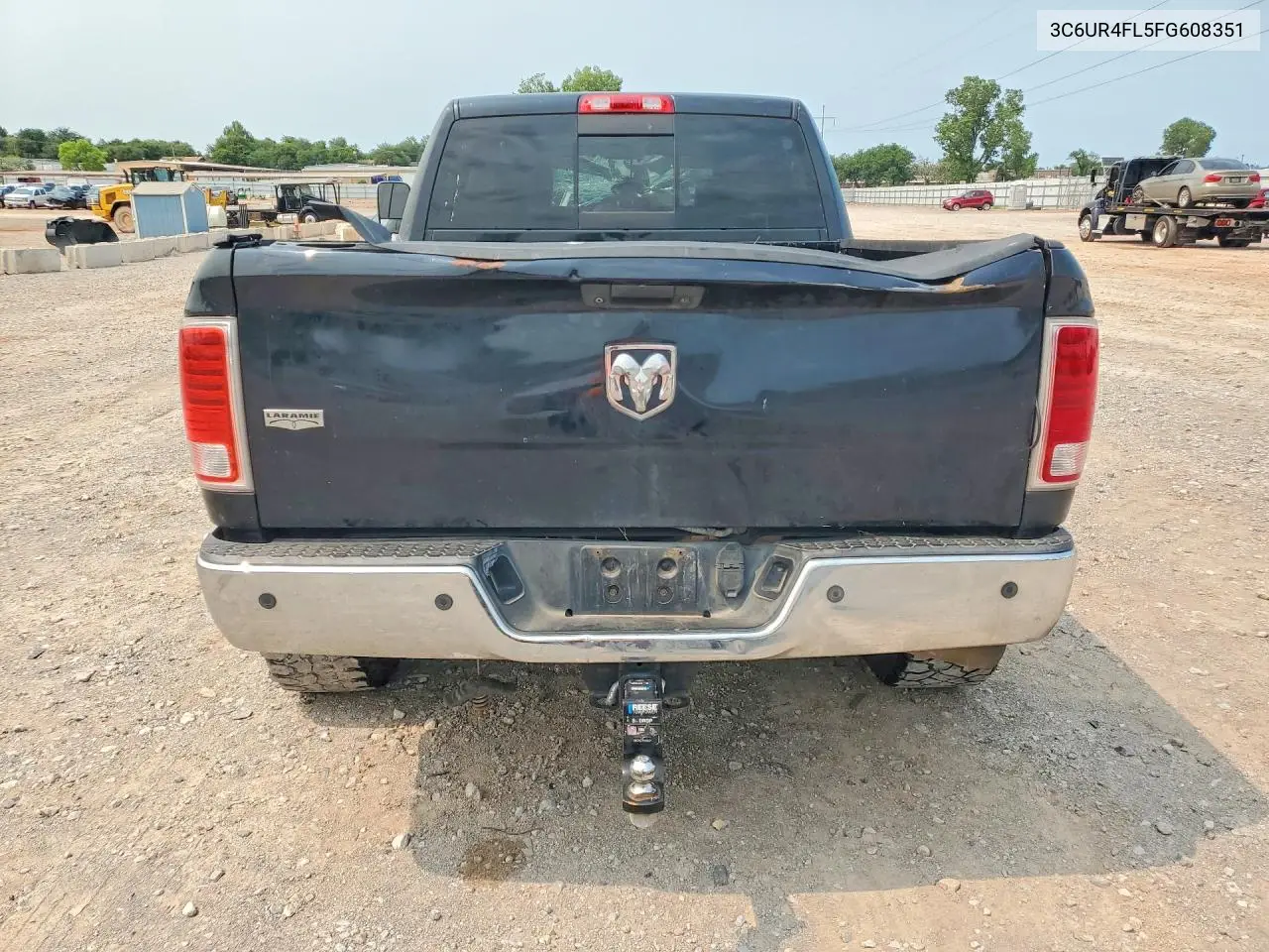 2015 Ram 2500 Laramie VIN: 3C6UR4FL5FG608351 Lot: 58761526