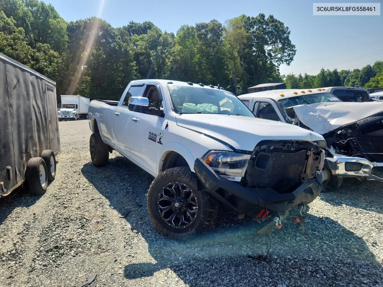2015 Ram 2500 Laramie VIN: 3C6UR5KL8FG558461 Lot: 58876316