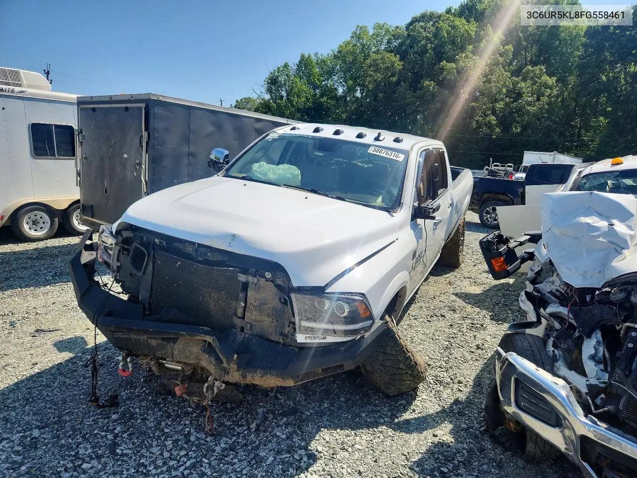 2015 Ram 2500 Laramie VIN: 3C6UR5KL8FG558461 Lot: 58876316
