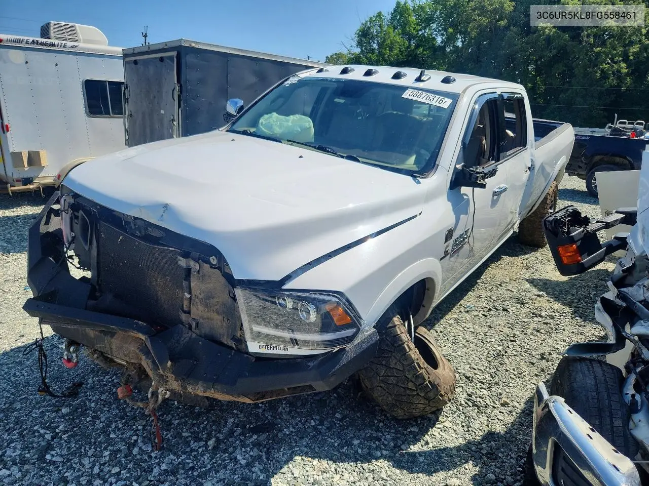2015 Ram 2500 Laramie VIN: 3C6UR5KL8FG558461 Lot: 58876316