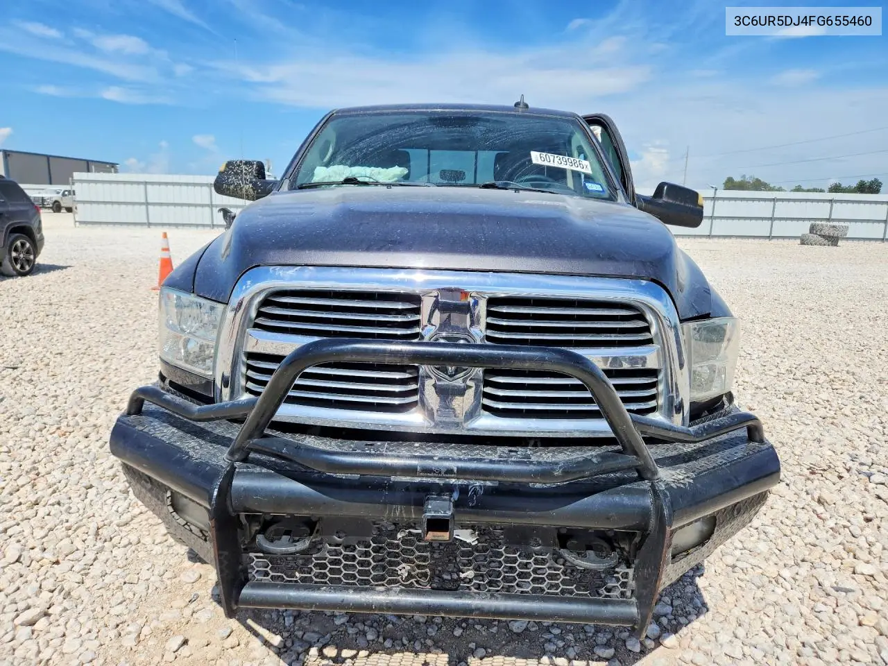 2015 Ram 2500 Slt VIN: 3C6UR5DJ4FG655460 Lot: 60739986