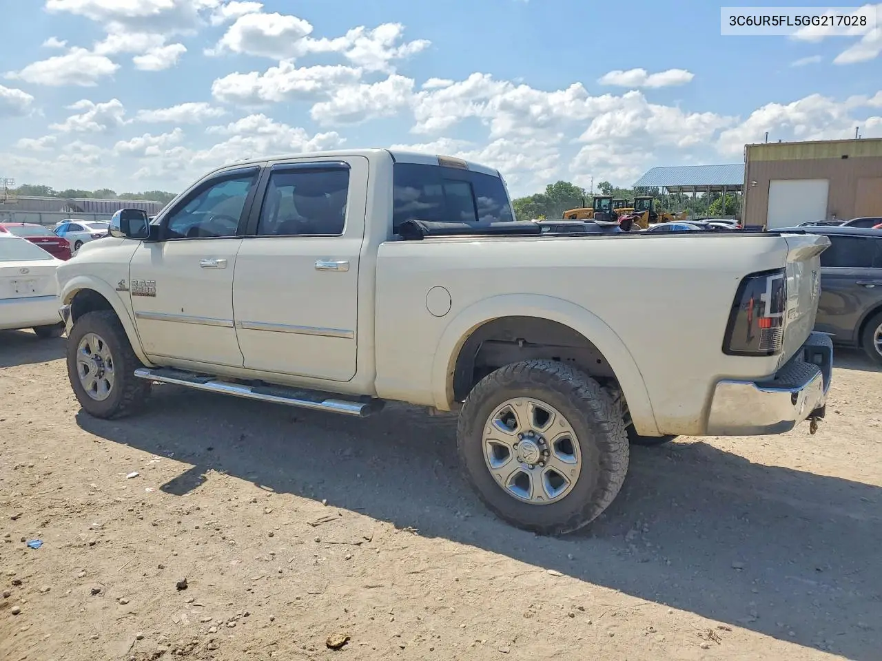 2016 Ram 2500 Laramie VIN: 3C6UR5FL5GG217028 Lot: 59237226