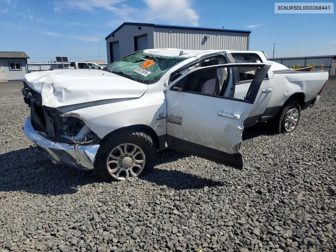 2016 Ram 2500 Slt VIN: 3C6UR5DL0GG268441 Lot: 59731676