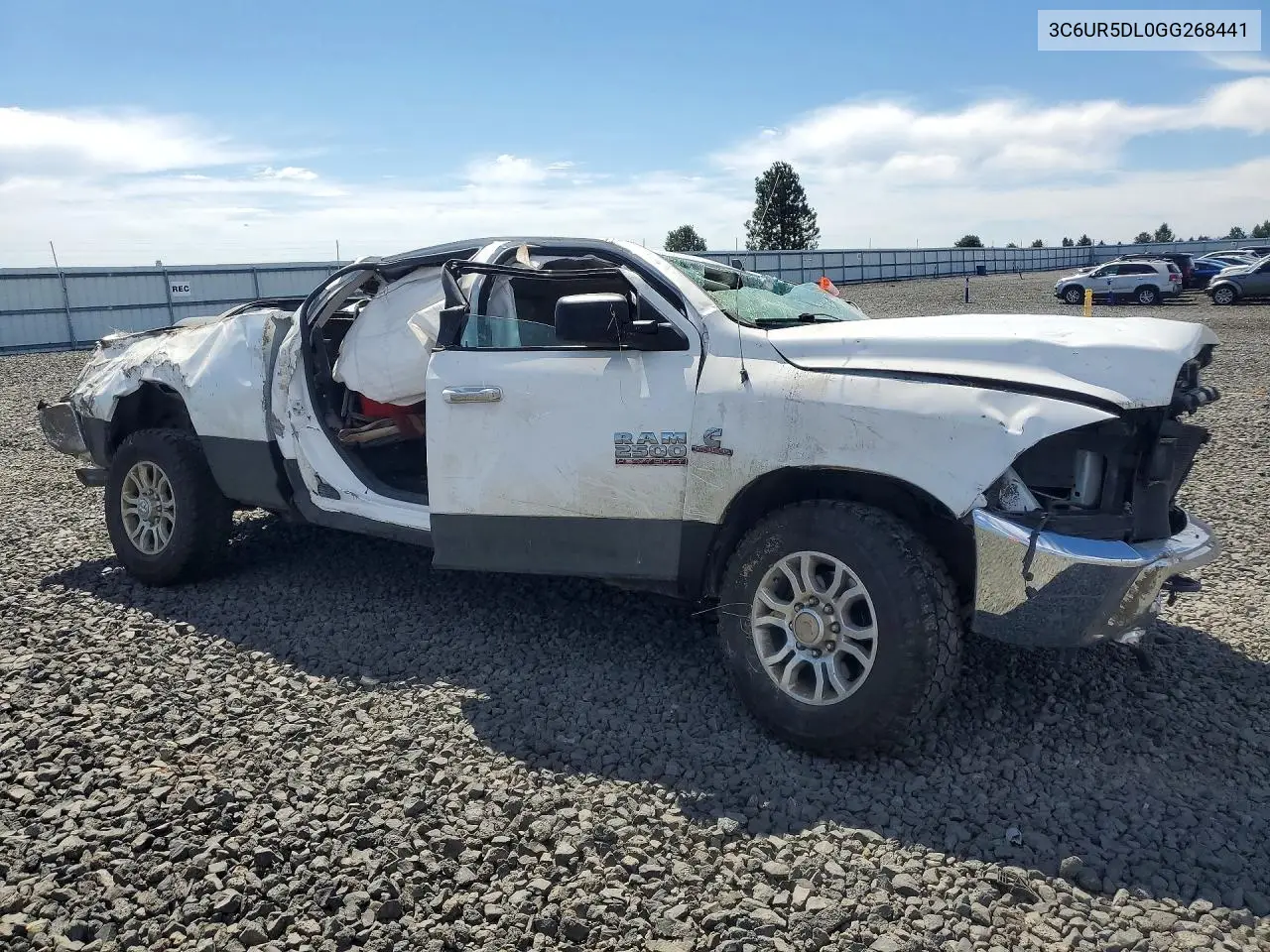 2016 Ram 2500 Slt VIN: 3C6UR5DL0GG268441 Lot: 59731676