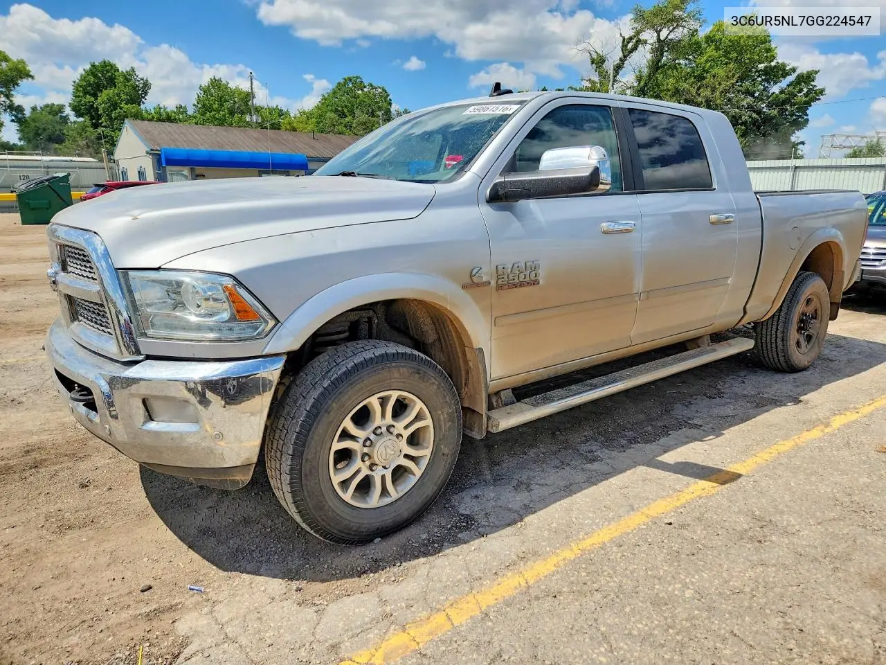2016 Ram 2500 Laramie VIN: 3C6UR5NL7GG224547 Lot: 59861516