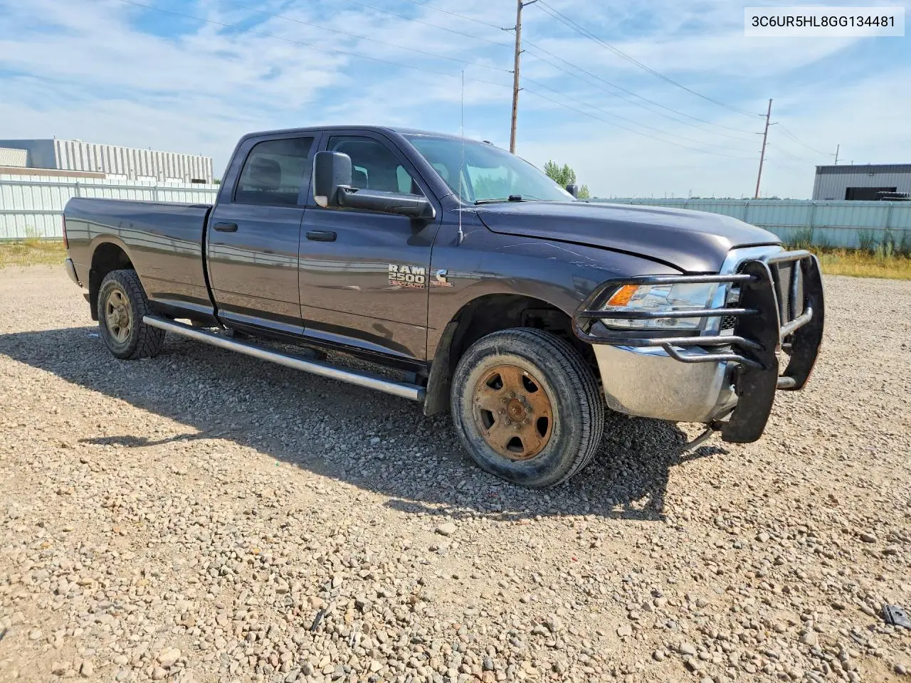 2016 Ram 2500 St VIN: 3C6UR5HL8GG134481 Lot: 59901576