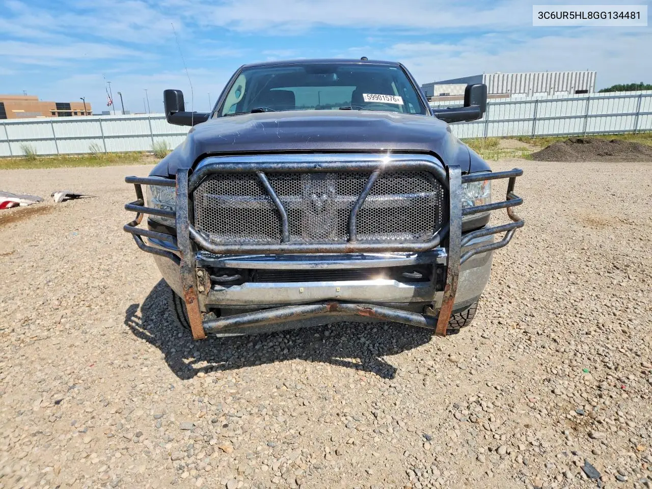 2016 Ram 2500 St VIN: 3C6UR5HL8GG134481 Lot: 59901576