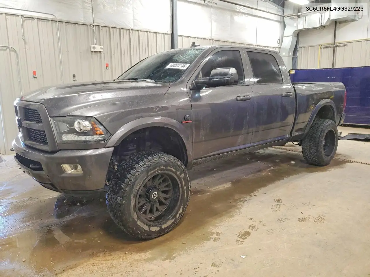 2016 Ram 2500 Laramie VIN: 3C6UR5FL4GG329223 Lot: 60223136