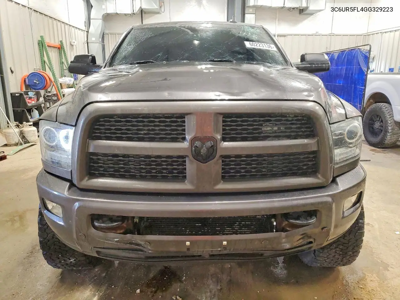 2016 Ram 2500 Laramie VIN: 3C6UR5FL4GG329223 Lot: 60223136