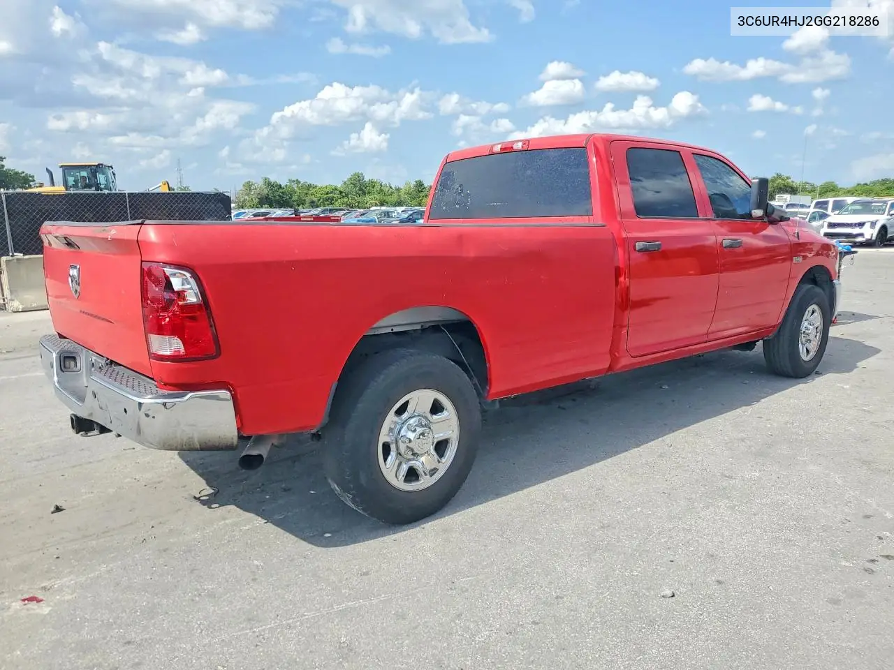 2016 Ram 2500 St VIN: 3C6UR4HJ2GG218286 Lot: 61673806