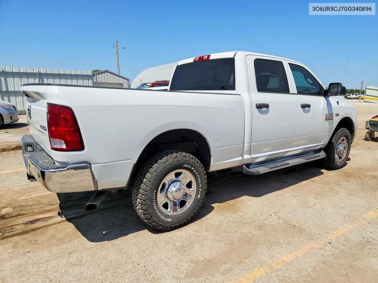 2016 Ram 2500 St VIN: 3C6UR5CJ7GG340896 Lot: 61700966