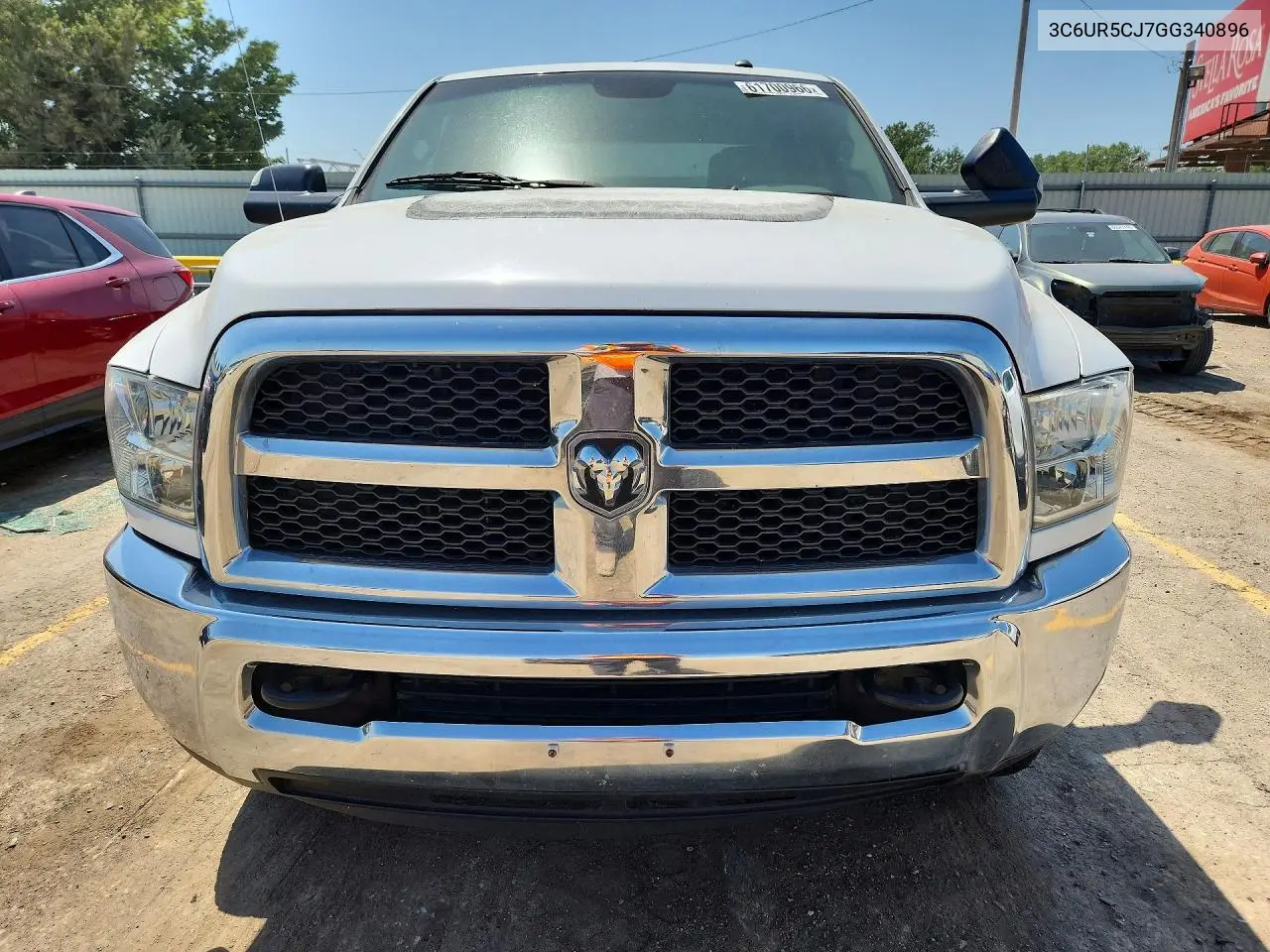 2016 Ram 2500 St VIN: 3C6UR5CJ7GG340896 Lot: 61700966