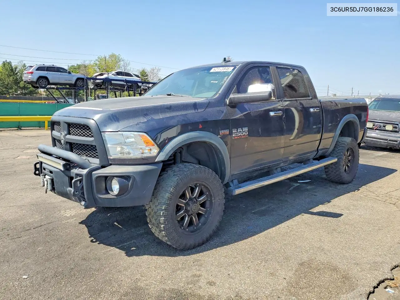 2016 Ram 2500 Slt VIN: 3C6UR5DJ7GG186236 Lot: 62113986