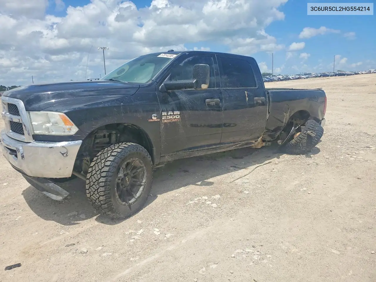 2017 Ram 2500 St VIN: 3C6UR5CL2HG554214 Lot: 57014236