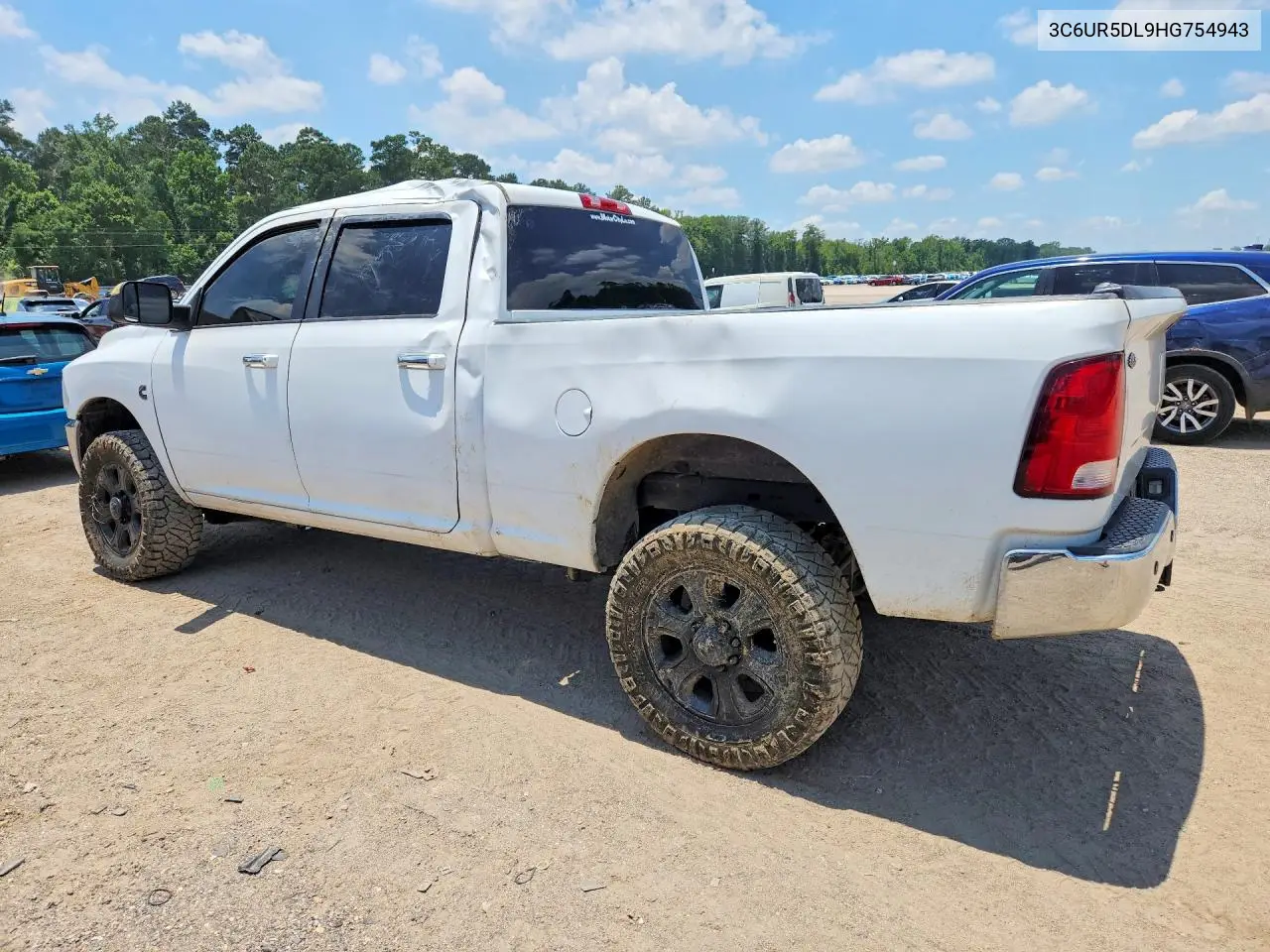 2017 Ram 2500 Slt VIN: 3C6UR5DL9HG754943 Lot: 57081036