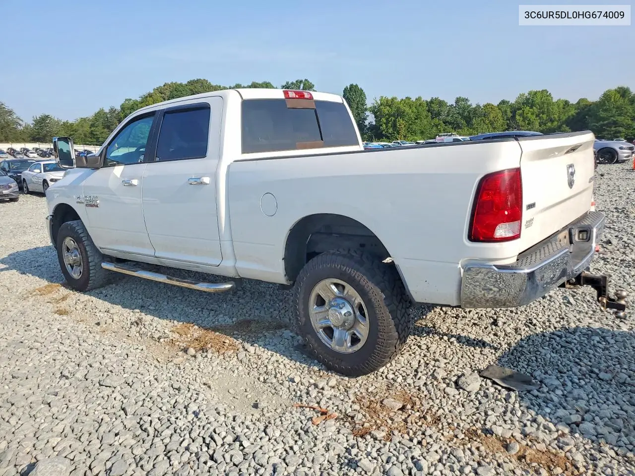 2017 Ram 2500 Slt VIN: 3C6UR5DL0HG674009 Lot: 61218226