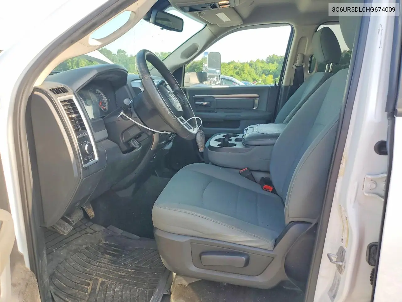 2017 Ram 2500 Slt VIN: 3C6UR5DL0HG674009 Lot: 61218226