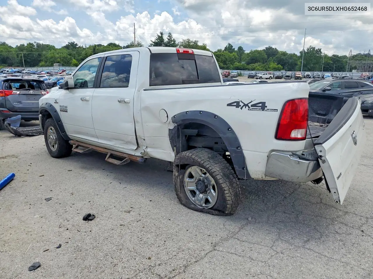 2017 Ram 2500 Slt VIN: 3C6UR5DLXHG652468 Lot: 61610026