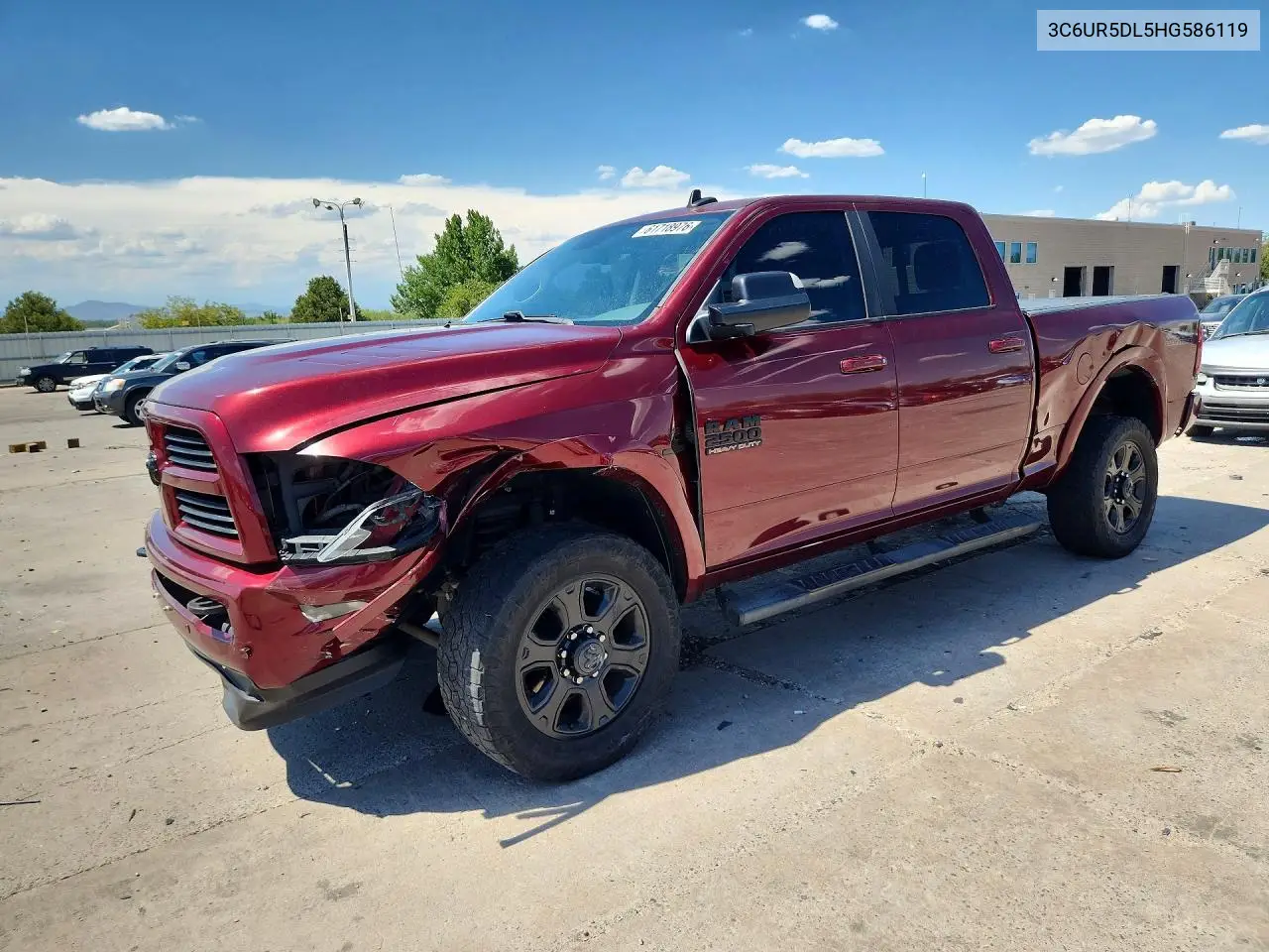 2017 Ram 2500 Slt VIN: 3C6UR5DL5HG586119 Lot: 61718976