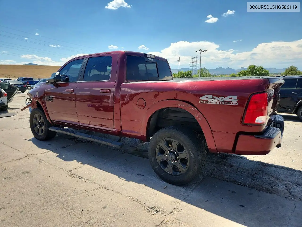 2017 Ram 2500 Slt VIN: 3C6UR5DL5HG586119 Lot: 61718976