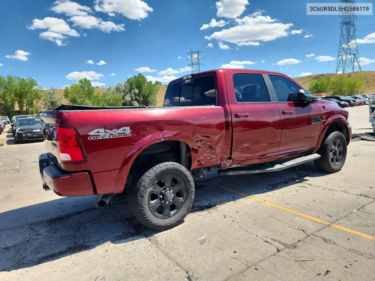 2017 Ram 2500 Slt VIN: 3C6UR5DL5HG586119 Lot: 61718976