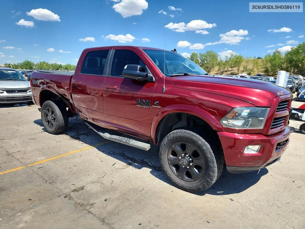 2017 Ram 2500 Slt VIN: 3C6UR5DL5HG586119 Lot: 61718976