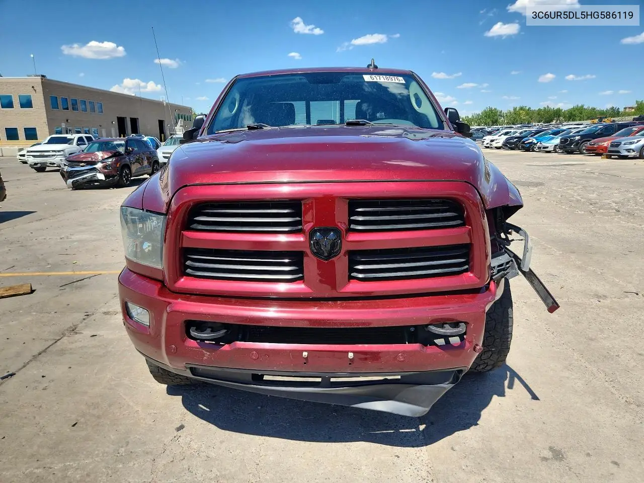 2017 Ram 2500 Slt VIN: 3C6UR5DL5HG586119 Lot: 61718976