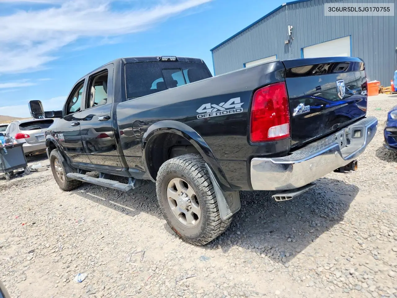 2018 Ram 2500 Slt VIN: 3C6UR5DL5JG170755 Lot: 55903366