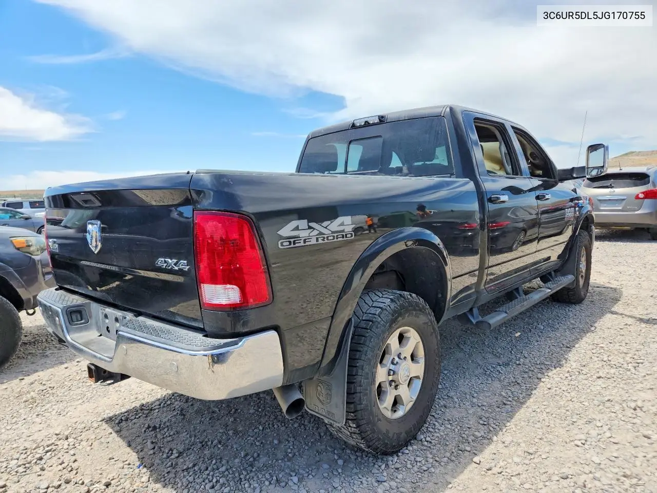 2018 Ram 2500 Slt VIN: 3C6UR5DL5JG170755 Lot: 55903366