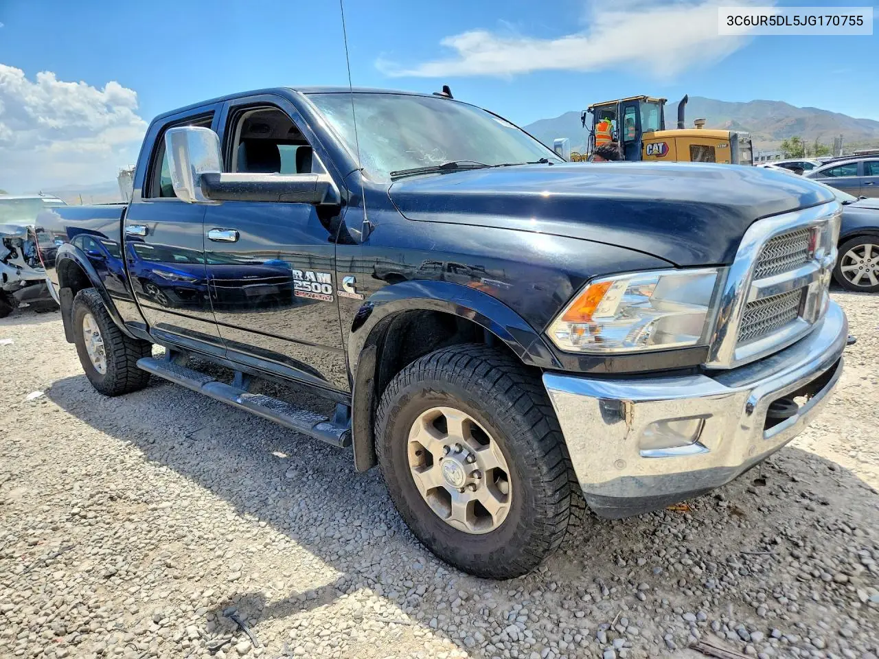 2018 Ram 2500 Slt VIN: 3C6UR5DL5JG170755 Lot: 55903366