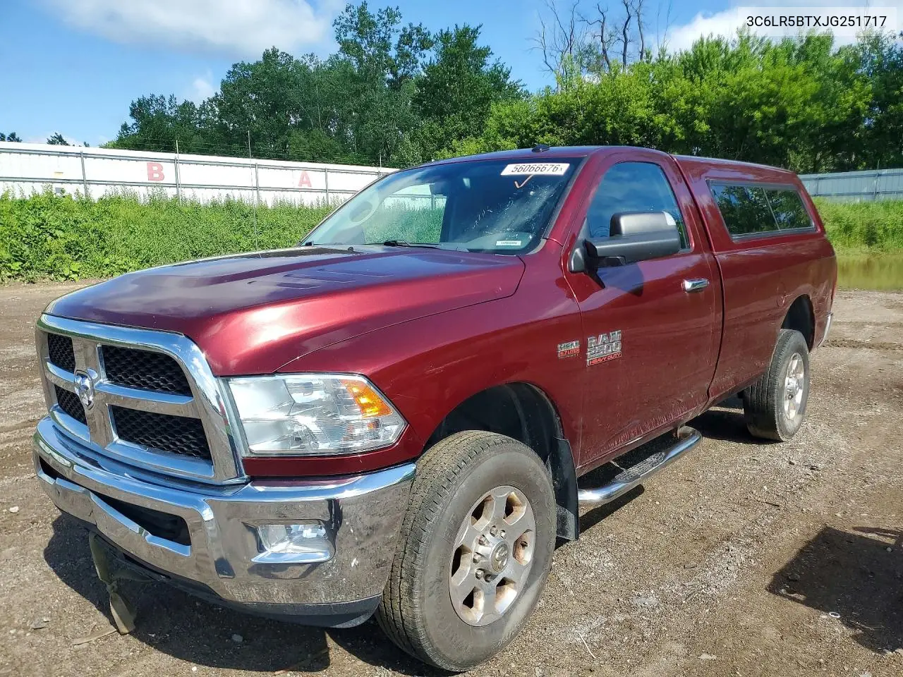 3C6LR5BTXJG251717 2018 Ram 2500 Slt