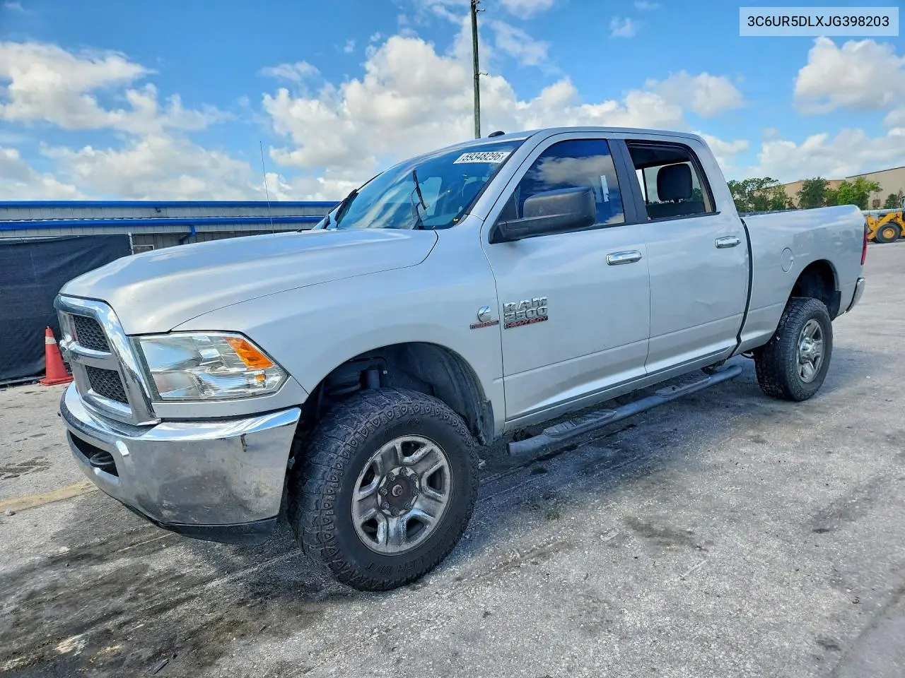 2018 Ram 2500 Slt VIN: 3C6UR5DLXJG398203 Lot: 59348296