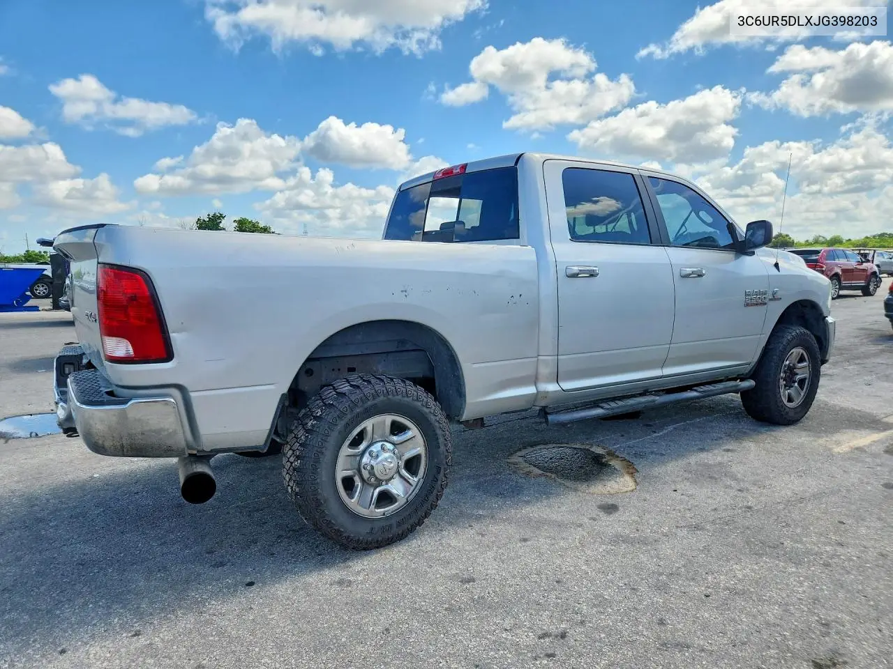 2018 Ram 2500 Slt VIN: 3C6UR5DLXJG398203 Lot: 59348296