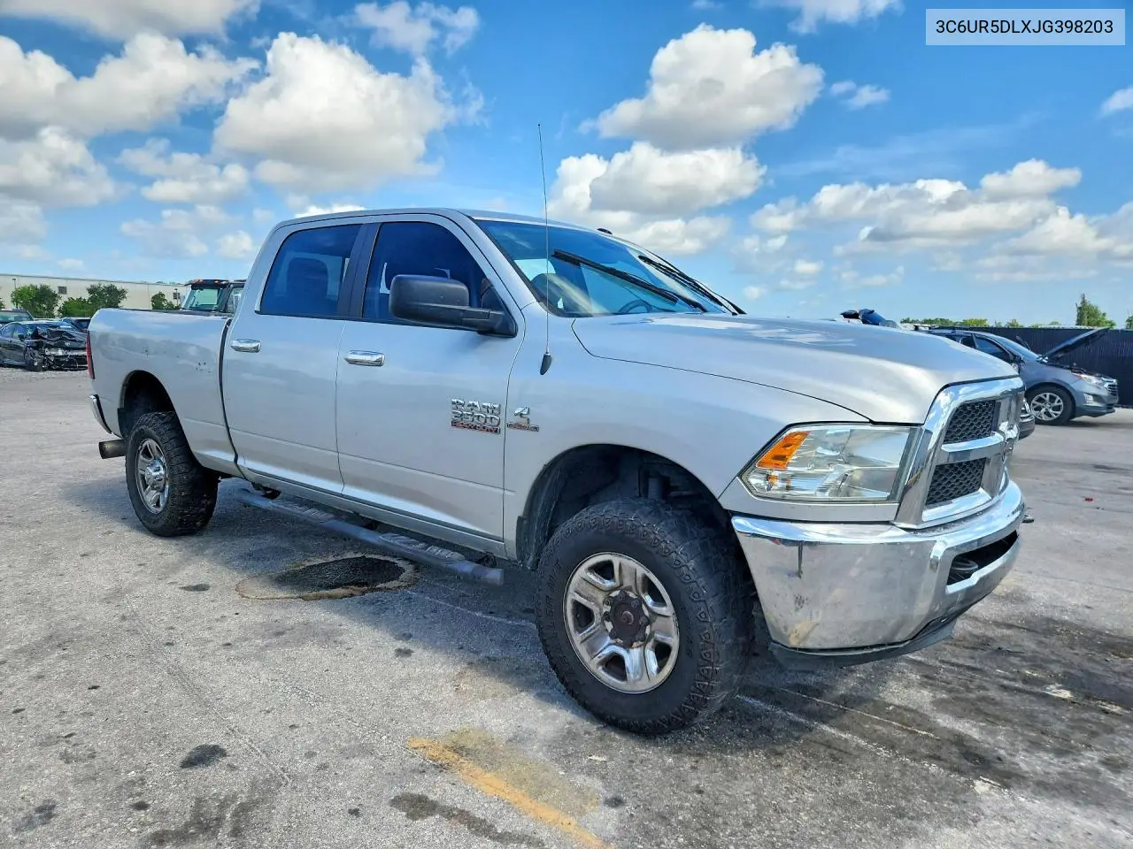 2018 Ram 2500 Slt VIN: 3C6UR5DLXJG398203 Lot: 59348296