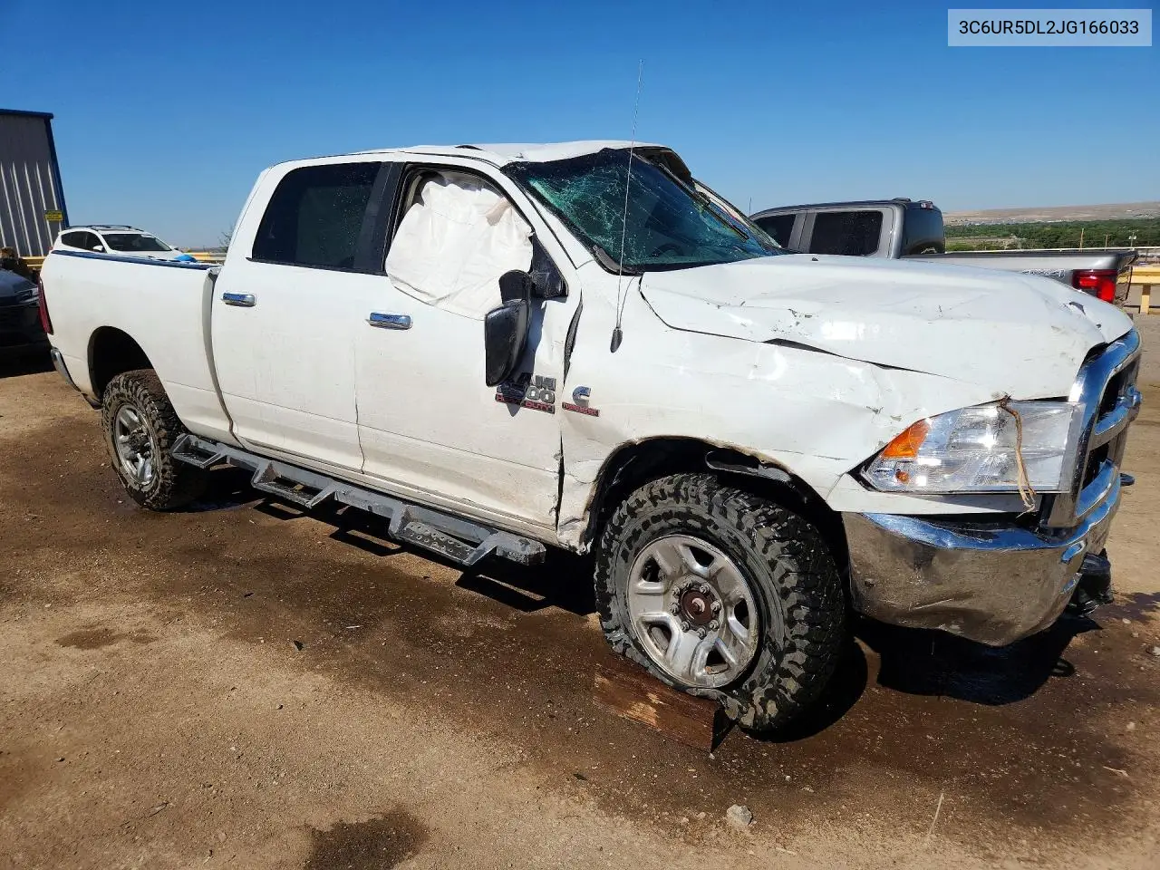 2018 Ram 2500 Slt VIN: 3C6UR5DL2JG166033 Lot: 60449416
